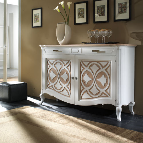 Modernes Sideboard - F 102 B - MOLETTA MOBILI - Esche / maßgefertigt / mit Schubladen