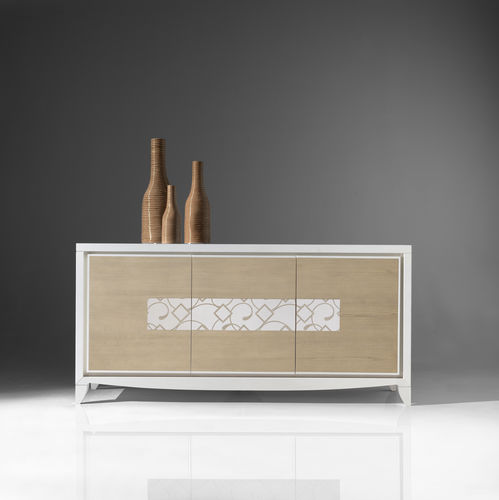 Modernes Sideboard - ST 113-P - MOLETTA MOBILI - Esche / maßgefertigt / mit Schubladen
