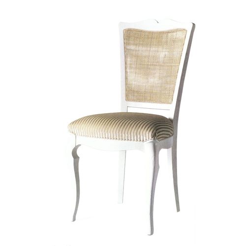 Moderner Stuhl - F 603 - MOLETTA MOBILI - für den Innenraum / Stoff / Esche