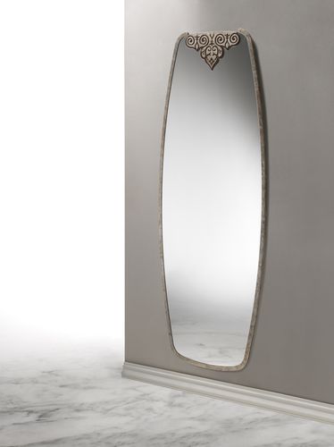 Wandmontierter Spiegel - AN 724 - MOLETTA MOBILI - für Hotels / modern / Holz