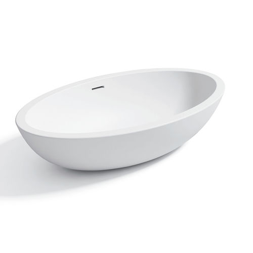 Aufsatzwaschbecken - FOSHAN ARTLAND SANITARY WARE CO.LTd. - Keramik / oval / modern