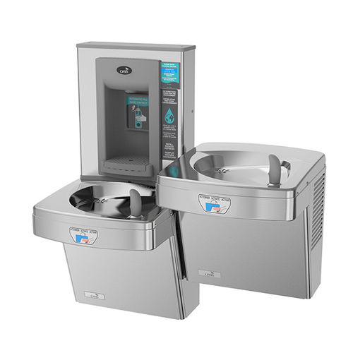 Trinkbrunnen mit elektronischer Bedienung - PEBFSLTTY 507100 - OASIS - berührungslos / wandmontiert / für den Innenraum
