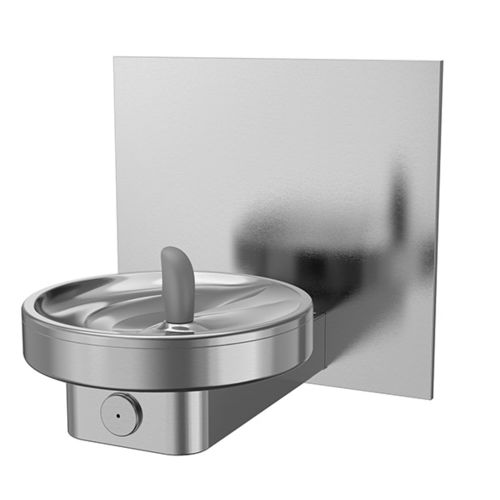 Wandmontierter Trinkbrunnen - M140R - OASIS - für den Innenraum / Edelstahl / galvanisiertem Stahl