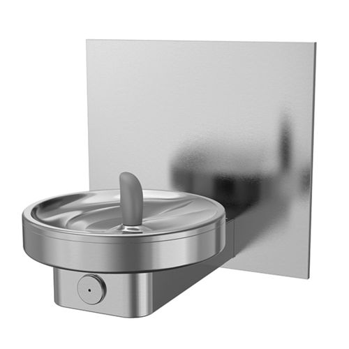 Wandmontierter Trinkbrunnen - M140RFZ - OASIS - für den Innenraum / gebürsteter Edelstahl / galvanisiertem Stahl