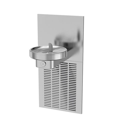 Wandmontierter Trinkbrunnen - RADII M8WRY - OASIS - für den Innenraum / Edelstahl / galvanisiertem Stahl