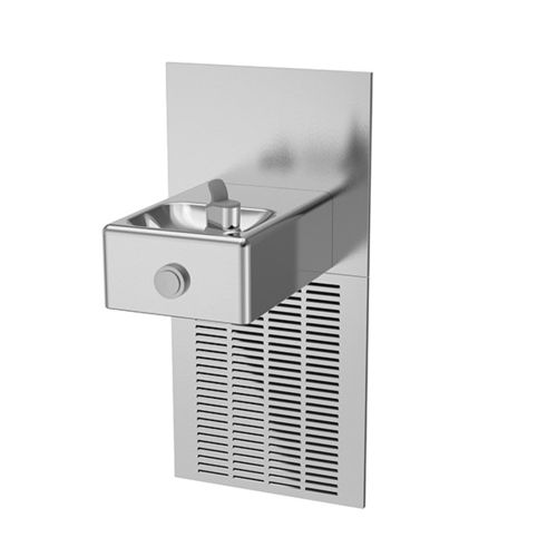 Wandmontierter Trinkbrunnen - M8SBPMY - OASIS - für den Innenraum / gebürsteter Edelstahl / galvanisiertem Stahl