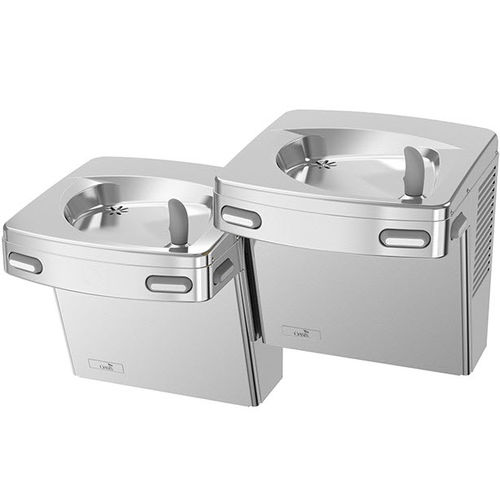 Wandmontierter Trinkbrunnen - VERSACOOLER P8ACSLY - OASIS - für den Innenraum / Edelstahl / galvanisiertem Stahl
