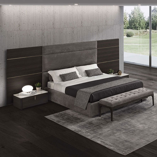 Doppelbett - NUAGE - Conte - modern / Polster / Kopfteil