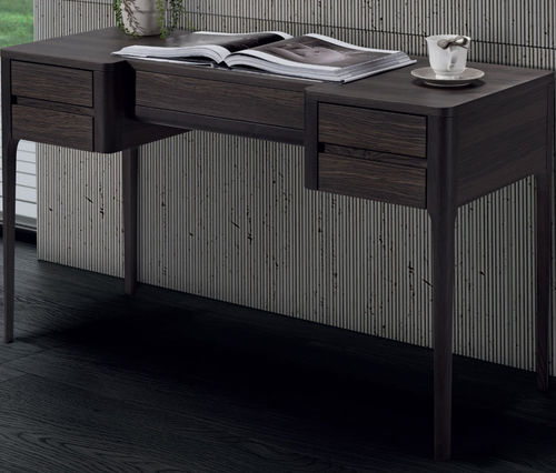Moderner Schreibtisch - FONTANA - Conte - Eiche / Massivholz