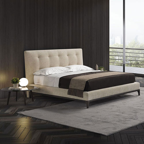 Doppelbett - MOZART - Conte - Einpersonen / modern / Polster