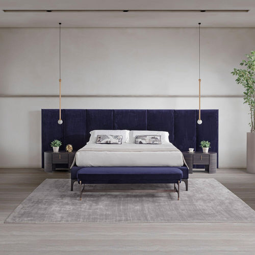 Doppelbett - Wall - Conte - modern / Polster / Kopfteil