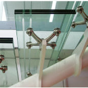 Edelstahl-Befestigungssystem - Vetra - Casma - für Treppenstufen / für Glas / Glaspunkthalter-Spinnen