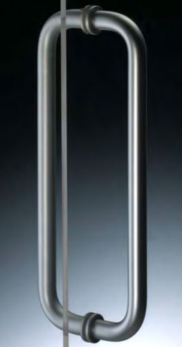 Stoßgriff für Glastür - 19119 - Casma - Edelstahl / anodisiertes Aluminium / lackiertes Aluminium