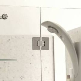Scharnier für Duschkabinentür - Casma - Metall / modern
