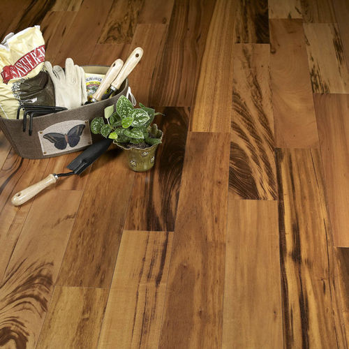 Mehrschichtparkett - MUIRACATIARA / TIGERWOOD - Ribadao Wood Boutique - massiv / Laubholz / Tropenholz