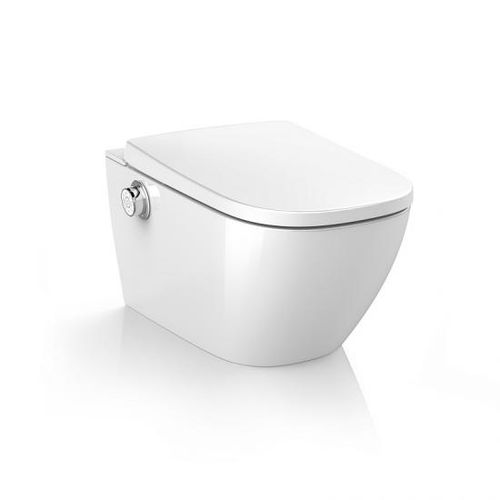 Elektronischer Toilettensitz - E403 - Oceanwell - antibakteriell / Thermoplast / weiß