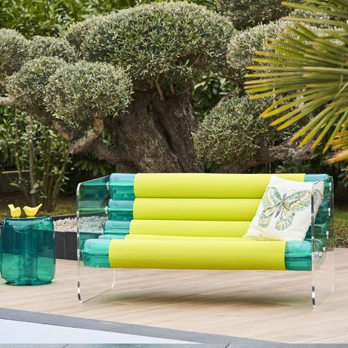 Sofa / originelles Design - MW02 - MOJOW DESIGN - für Außenbereich / Polyurethan / mit Armlehnen