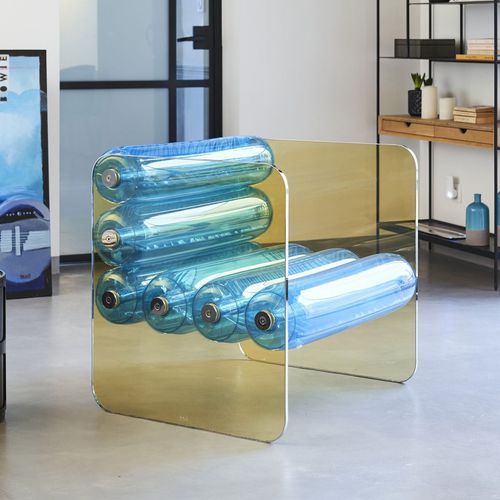 Sessel / originelles Design - MW01  - MOJOW DESIGN - Polyurethan / Glas / individuell gestaltbar