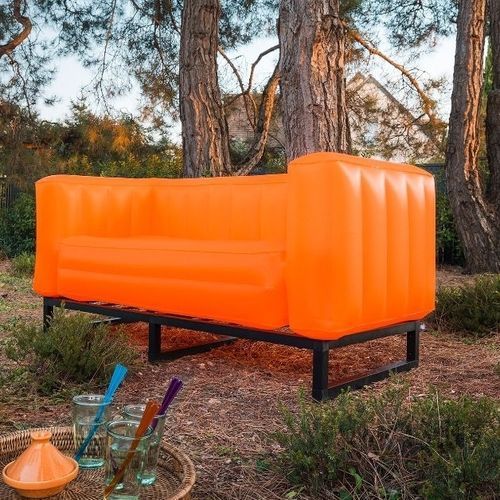 Modernes Sofa - Yomi - MOJOW DESIGN - für Außenbereich / Polyurethan / beleuchtet
