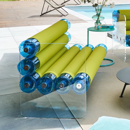 Kompaktes Sofa - MW01 - MOJOW DESIGN - originelles Design / für Außenbereich / Stoff