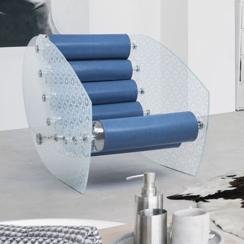 Sessel / originelles Design - MW05 - MOJOW DESIGN - Stoff / Polyurethan / Edelstahl
