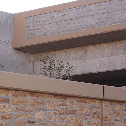 Modulschalung - LOW PROFILE - Scott System - Urethan / Elastomer / für Wand
