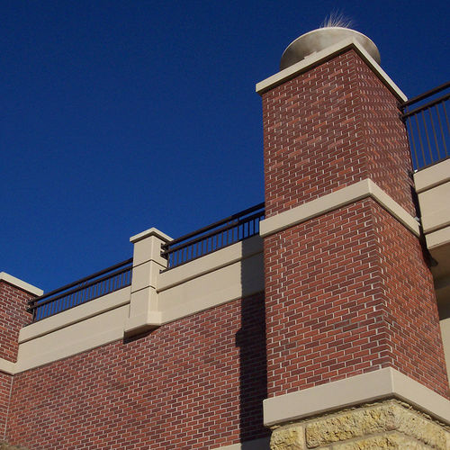Betonriemchen - METRO® : RANGE COLORS - Scott System - für Fassaden / glatt / gealtert