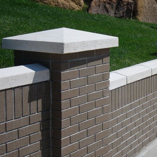 Betonriemchen - METRO® : TEXTURES - Scott System - für Fassaden / gealtert / texturiert