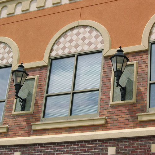 Betonriemchen - SUMMITVILLE® : OLDE TOWNE THIN - Scott System - für Fassaden / gealtert / sandgestrahlt