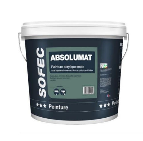 Dekorfarbe - ABSOLUMAT - Sofec - Endbearbeitung / für den Innenraum / für Wand