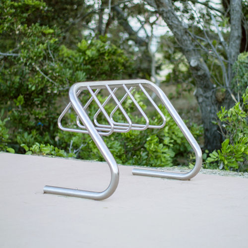 Bodenstehender Fahrradständer - CYCLA AA SERIES - CIVIQ - für öffentliche Bereiche / galvanisiertem Stahl / Edelstahl