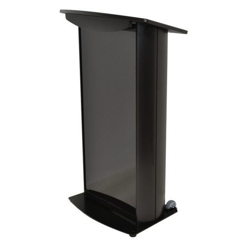 Konferenzpult - H2 DELUXE - Podium pros - Stehhilfe / Aluminium / anodisiertes Aluminium