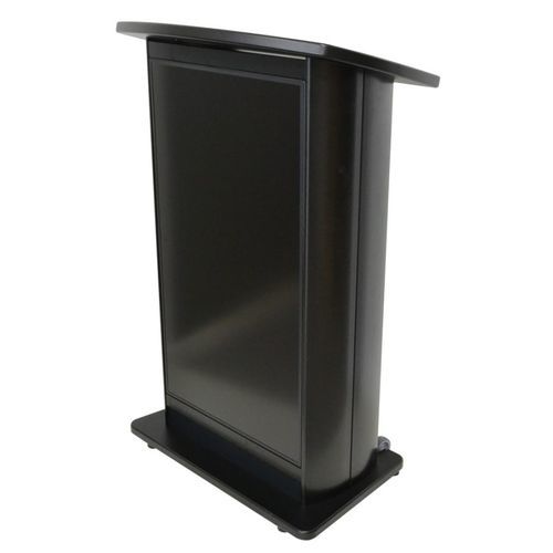 Konferenzpult - H2W DIGITAL DISPLAY - Podium pros - Stehhilfe / mit Digitalanzeige / Aluminium