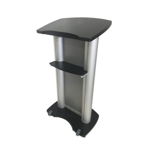 Konferenzpult - CS1 - Podium pros - s-Logo / Aluminium / anodisiertes Aluminium