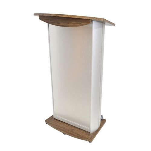 Konferenzpult - H2 CUSTOM - Podium pros - Stehhilfe / Aluminium / anodisiertes Aluminium