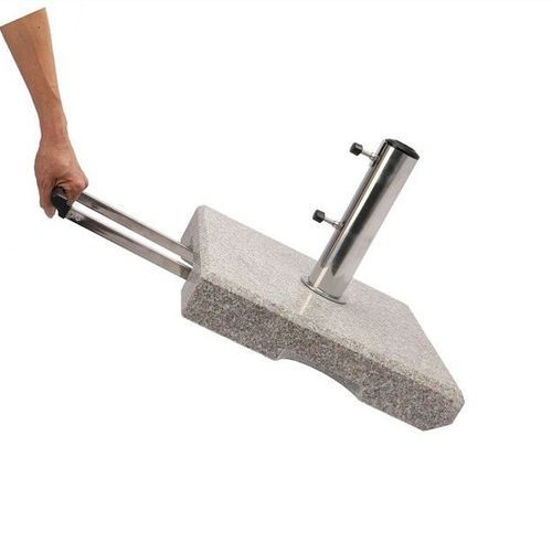 Edelstahl-Sonnenschirmständer - 40GS63A-05 - After Cloud Technology Ltd. - Granit
