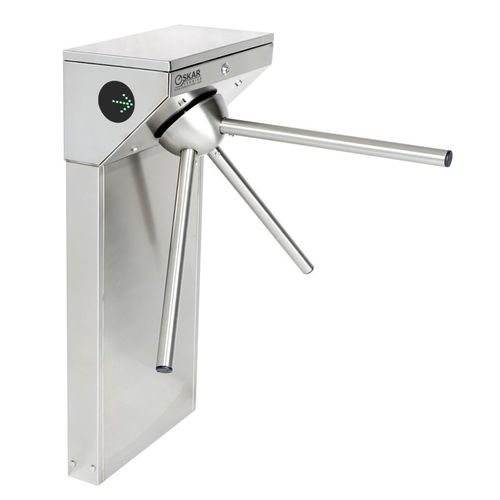 Dreifüßiges Drehkreuz - OTT 131 G - Oskar Turnstiles System - für Zugangskontrolle / Edelstahl / für öffentliche Einrichtungen