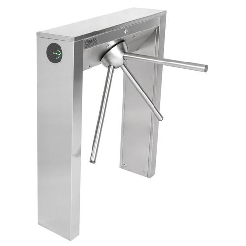 Dreifüßiges Drehkreuz - OTT 640 D - Oskar Turnstiles System - für Zugangskontrolle / Edelstahl / für öffentliche Einrichtungen