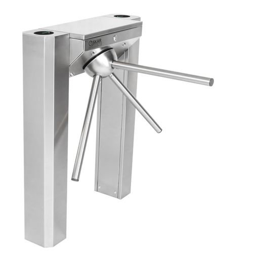 Dreifüßiges Drehkreuz - OTT 231 M - Oskar Turnstiles System - für Zugangskontrolle / Edelstahl / für öffentliche Einrichtungen