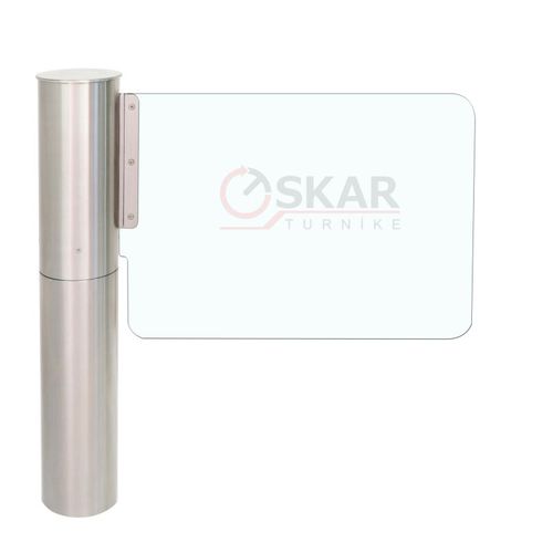 Halbhohes Drehkreuz - OVT 121 MS - Oskar Turnstiles System - für Zugangskontrolle / Edelstahl / für öffentliche Einrichtungen