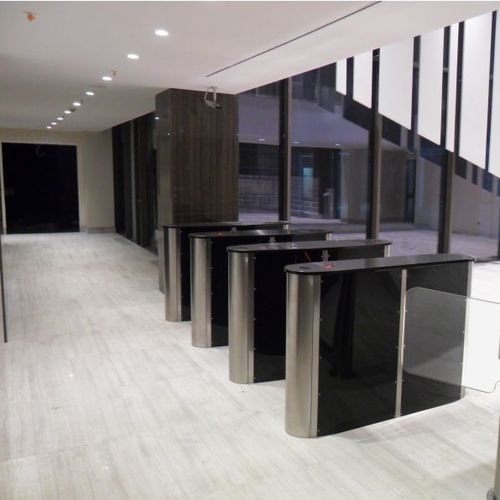 Halbhohes Drehkreuz - HCT 350 D - Oskar Turnstiles System - für Zugangskontrolle / Edelstahl / für öffentliche Einrichtungen
