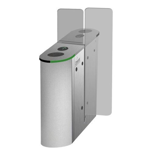Halbhohes Drehkreuz - HCT 1600 S - Oskar Turnstiles System - für Zugangskontrolle / Edelstahl / für öffentliche Einrichtungen
