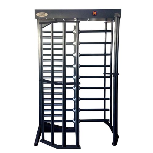 Raumhohes Drehkreuz - OBT 130 - Oskar Turnstiles System - für Zugangskontrolle / Sicherheit / Edelstahl