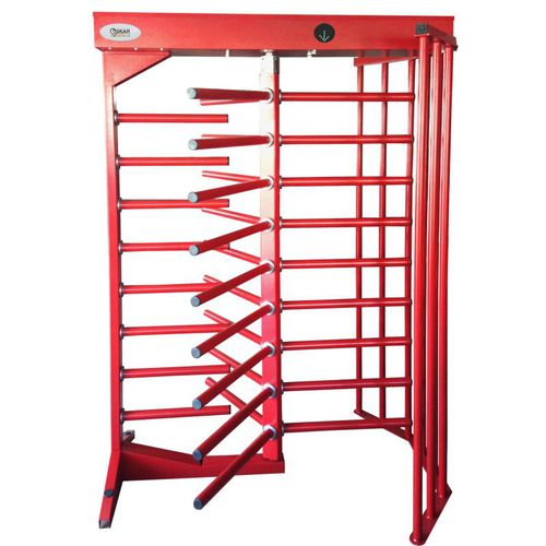 Raumhohes Drehkreuz - OBT 314 - Oskar Turnstiles System - für Zugangskontrolle / Sicherheit / Edelstahl