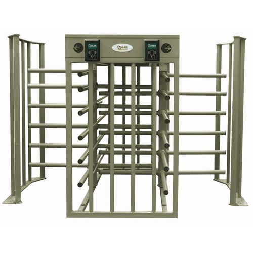 Raumhohes Drehkreuz - OBT 4203 - Oskar Turnstiles System - für Zugangskontrolle / Sicherheit / Edelstahl