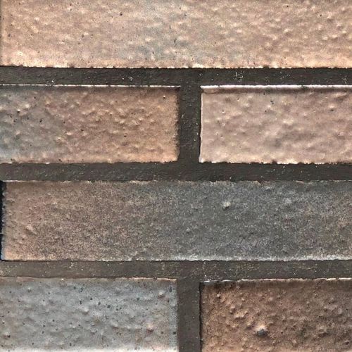 Ziegel für Fassaden - SILVER BLACK 3504-LO - SMOOTH - Klinker Covadonga - für Mauerwerk / gelocht / farbig