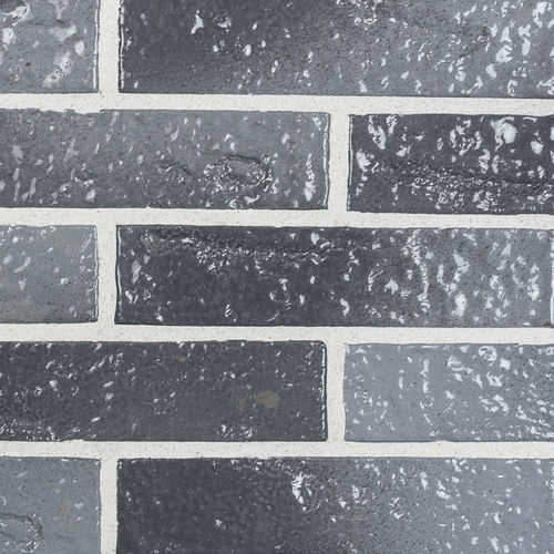 Ziegel für Fassaden - 3+5 R3O GREY MULTI - TEXTURED - Klinker Covadonga - für Mauerwerk / Massiv / Spezial
