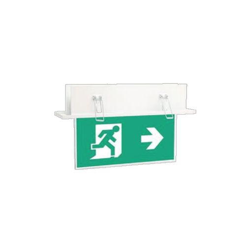 Deckenmontierte Notbeleuchtung - SFS - BLACK LIGHT ELEKTRONIK - rechteckig / LED / ABS