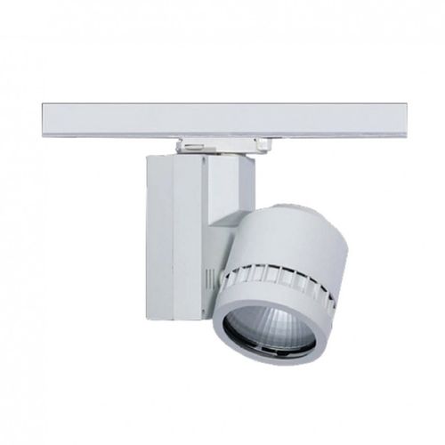 LED-Schienenleuchte - CAPELLA -33 W - BLACK LIGHT ELEKTRONIK - rund / Aluminiumguss / für Gewerbegebrauch