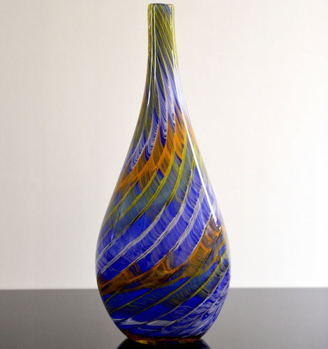 Moderne Vase - FIORELLA™ - Amel Chamandy® Designs - geblasenes Glas / Muranoglas / handgefertigt
